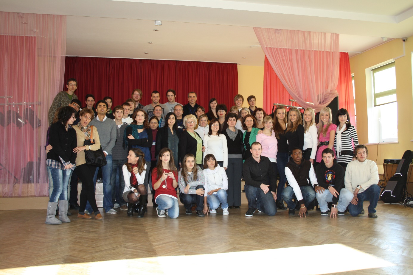 Participants in Rezekne, Latvia